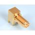 0732512771 Molex 50 Ohms, SMA Jack, Right-Angle, PCB Mount, Reverse Polarity, Gold (Au) Plated Body, Jam Nut and Lock Washer