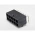 0768250010 Molex Conn Power M 10 POS 5.7mm Solder RA Thru-Hole 10 Terminal 1 Port Tray
