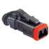0934451601 Molex Conn Housing PL 2 POS Crimp ST Cable Mount Black ML-XT™ Bag