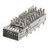1000141240 Molex Connector Accessories zQSFP+ Cage Right Angle Stainless Steel Nickel zQSFP+™ Tray