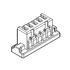 1041280500 Molex Conn Housing RCP 5 POS 1mm Crimp ST Cable Mount IllumiMate™ Bag