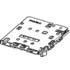 1042570621 Molex nano-SIM Card Connector, Pin-Eject Tray Type, 1.45mm Height, 15.20mm Width, 16.95mm Length