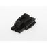1053071203 Molex Conn Housing RCP 3 POS 2.5mm Crimp ST Cable Mount Black Nano-Fit Bag