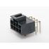 1053141208 Molex Conn HDR 8 POS 2.5mm Solder RA Thru-Hole 8 Terminal 1 Port