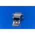 1061141100 Molex Conn MPO Adapter Single Mode/Multimode Simplex ST Panel Mount Tray