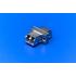 1061151100 Molex Conn LC Adapter Single Mode/Multimode Duplex F/F Screw ST Panel Mount Tray