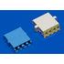 1061230100 Molex Conn LC Adapter Single Mode Quad F/F Screw ST Panel Mount