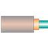 1068031002 Molex Polymicro Technologies™, Optical Fiber, Silica / Hard Clad, 300/330, Tefzel Jacket, JTFLH300330650