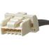 Molex. Cable Assembly UL 1061 0.05m 24AWG Wire to Board to Wire to Board 5 to 5 POS M-M Crimp-Crimp CLIK-Mate Bag - 0151350500