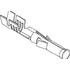 Molex. Contact SKT Crimp ST Cable Mount 18-24AWG Bag - 0039000307