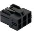 1510492606 Molex Conn Housing F 6 POS 6.5mm Crimp ST Cable Mount Black Bag