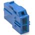 1510492201 Molex Conn Housing RCP 2 POS Crimp ST Cable Mount Blue Bag