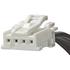 Molex. Cable Assembly UL 1061 0.05m 22AWG Power to Power 4 to 4 POS F-F Crimp-Crimp MicroClasp Bag - 0151360400