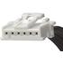 Molex. Cable Assembly UL 1061 0.05m 22AWG Power to Power 6 to 6 POS F-F Crimp-Crimp MicroClasp Bag - 0151360600