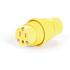 1301460065 Molex Conn Power RCP 2Power/1Ground POS ST Flange Mount 3 Terminal 1 Port Watertite® 15W47MB