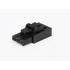 1722561103 Molex Conn Housing F 3 POS 3.5mm Crimp ST Cable Mount Black Ultra-Fit™ Bag