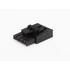 1722561104 Molex Conn Housing F 4 POS 3.5mm Crimp ST Cable Mount Black Ultra-Fit™ Bag