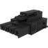 1722563104 Molex Conn Housing RCP 4 POS 3.5mm Crimp ST Panel Mount Black Bag
