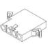 Molex. Conn Housing RCP 4 POS 6.3mm Crimp ST Panel Mount Natural Bag - 0019091042
