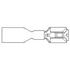 Molex. Quick Disconnect Terminal 14-16AWG Brass Blue F 37.34mm Electro Tin Perma-Seal™ Carton - 0191640989