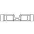 Molex. Splice Terminal 18-22AWG Copper Red 32mm Tin Avikrimp™ Bag - 0192000002