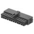 2064611000 Molex Conn Housing RCP 10 POS 3mm Crimp ST Cable Mount Black Bag