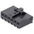 2074580004 Molex Conn Housing RCP 4 POS 3.96mm Crimp ST Cable Mount Black Bag