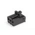 2074580003 Molex Conn Housing RCP 3 POS 3.96mm Crimp ST Cable Mount Black Bag