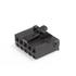 2074580005 Molex Conn Housing RCP 5 POS 3.96mm Crimp ST Cable Mount Black Bag
