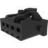 2078410003 Molex Conn Housing RCP 3 POS 2.5mm Crimp ST Cable Mount Black Bag