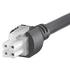 2451350410 Molex Cable Assembly AC Power 1m Power to Power 4 to 4 POS F-F Crimp-Crimp 18AWG