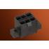Molex. Conn HDR 4 POS 4.2mm Solder ST Thru-Hole 4 Terminal 1 Port - 0015977042