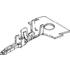 0350449102 Molex Contact PIN Crimp ST Cable Mount 24-28AWG T/R