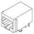 Molex. Conn RJ-11 F 6 POS 1.02mm Solder RA Thru-Hole 6 Terminal 1 Port Cat 3 Tray 0432496101