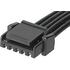 Molex. Cable Assembly UL 1061 0.1m 26AWG Wire to Board to Wire to Board 5 to 5 POS F-F Crimp Micro-Lock Plus Bag 0451110501