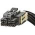 0451300801 Molex Cable Assembly UL 1061 0.15m 20AWG Power to Power 8 to 8 POS F-F Crimp-Crimp Nano-Fit Bag