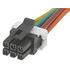 0451320601 Molex Cable Assembly UL 1007 0.15m 20AWG Power to Power 6 to 6 POS F-F Crimp-Crimp Micro-Fit TPA Bag