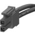 0451360201 Molex Cable Assembly AC Power 0.15m Power to Power 2 to 2 POS F-F Crimp-Crimp 12AWG