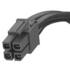 0451360401 Molex Cable Assembly AC Power 0.15m Mega-Fit to Mega-Fit 4 to 4 POS F-F Crimp-Crimp 12AWG