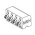 0476150001 Molex Conn Battery HDR 4 POS 2mm Solder RA SMD 4 Terminal 1 Port T/R