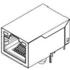 0480251091 Molex Conn RJ-45 F 8 POS 2.54mm Solder RA Thru-Hole 12 Terminal 1 Port Cat 5 Tray