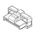5023800500 Molex Conn Housing PL 5 POS 1.25mm Crimp ST Cable Mount White CLIK-Mate™ Bag