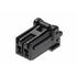5046930401 Molex Conn Housing RCP 4 POS 3.3mm Crimp ST Cable Mount Black Bag