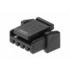 5055651601 Molex Conn Housing RCP 16 POS 1.25mm Crimp ST Cable Mount Black Bag