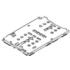 5056032092 Molex Conn Micro SD/Nano SIM Combo Connector SKT 12/14 POS Solder RA SMD 0.5A/Contact T/R
