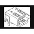 0534620629 Molex Conn IEEE 1394 SKT 6 POS 1mm Solder RA SMD 6 Terminal 1 Port Tray