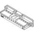 5601231200 Molex Conn Housing RCP 12 POS 2mm Crimp ST Cable Mount White Tray