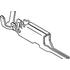 0560868000 Molex Contact PIN Crimp ST Cable Mount 22-28AWG T/R