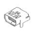 0565790519 Molex Conn Mini USB 2.0 Type AB RCP 5 POS 0.8mm Solder RA Thru-Hole 5 Terminal 1 Port Tray
