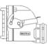 0587230010 Molex Hood 180° Aluminum Alloy